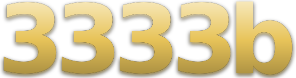 3333b logo